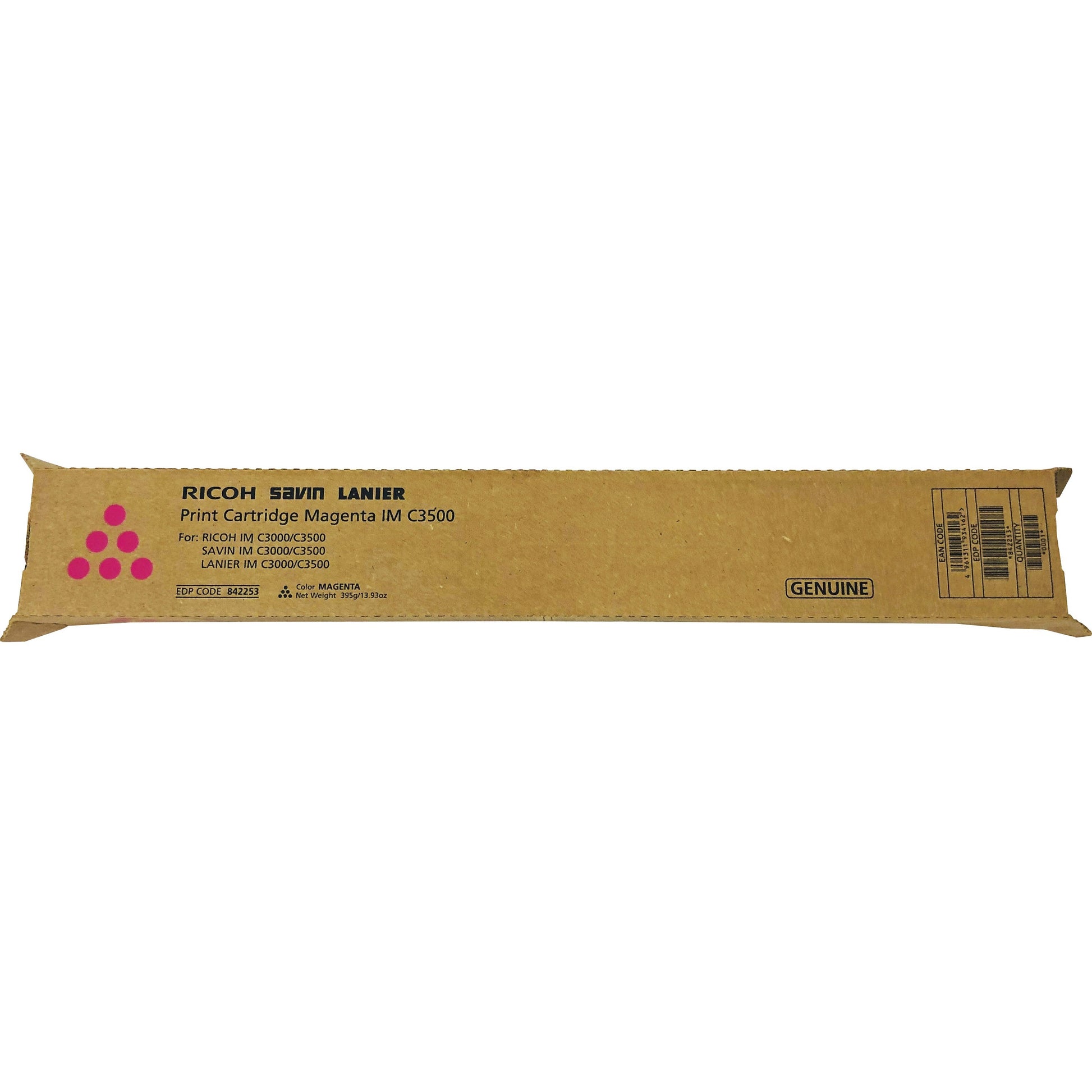 Ricoh Original Laser Toner Cartridge - Magenta - 1 Each (842253)