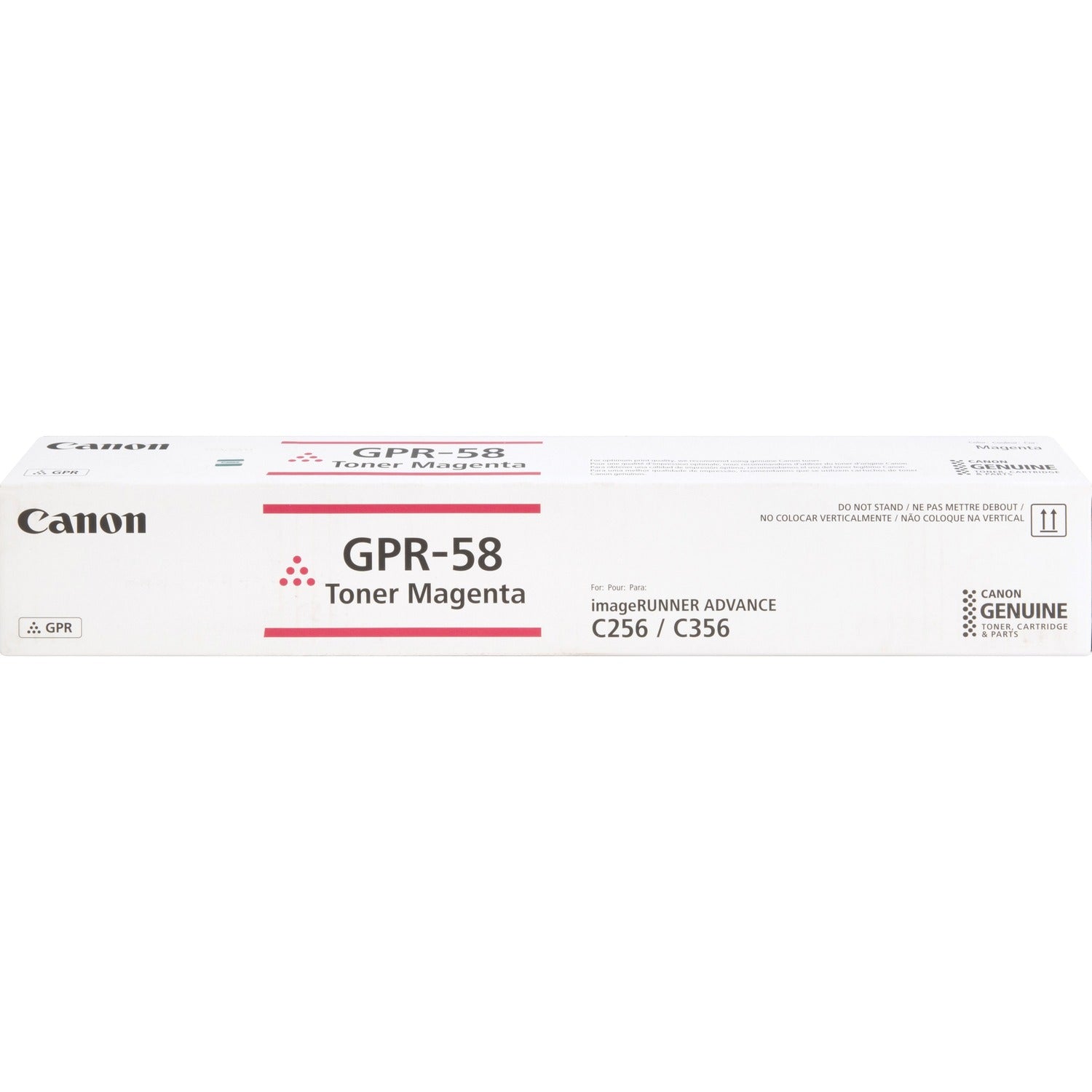 Canon GPR-58 Original Laser Toner Cartridge - Magenta - 1 Each (2184C003)