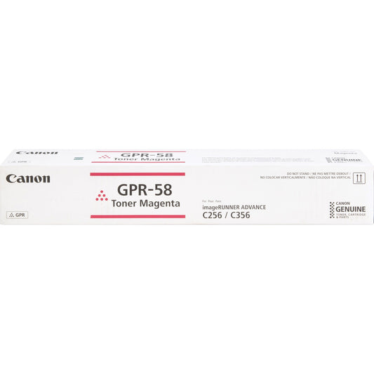 Canon GPR-58 Original Laser Toner Cartridge - Magenta - 1 Each (2184C003)