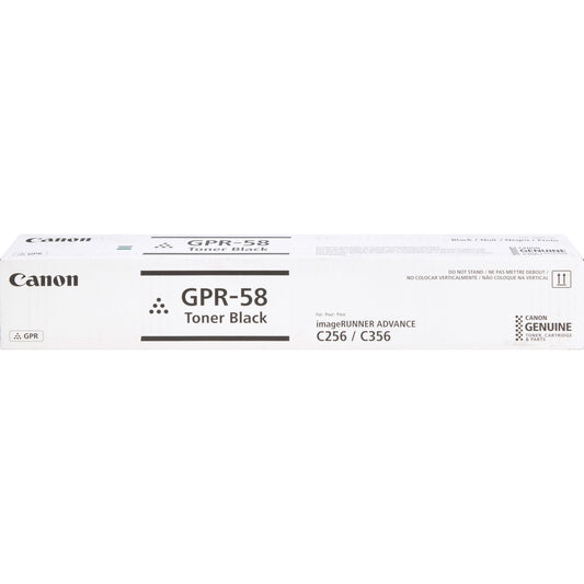 Canon GPR-58 Original Laser Toner Cartridge - Black - 1 Each (2182C003)