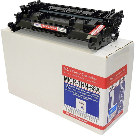 microMICR MICR Laser Toner Cartridge - Alternative for HP 58A (CF258A) - Black - 1 Each (MICRTHN58A)