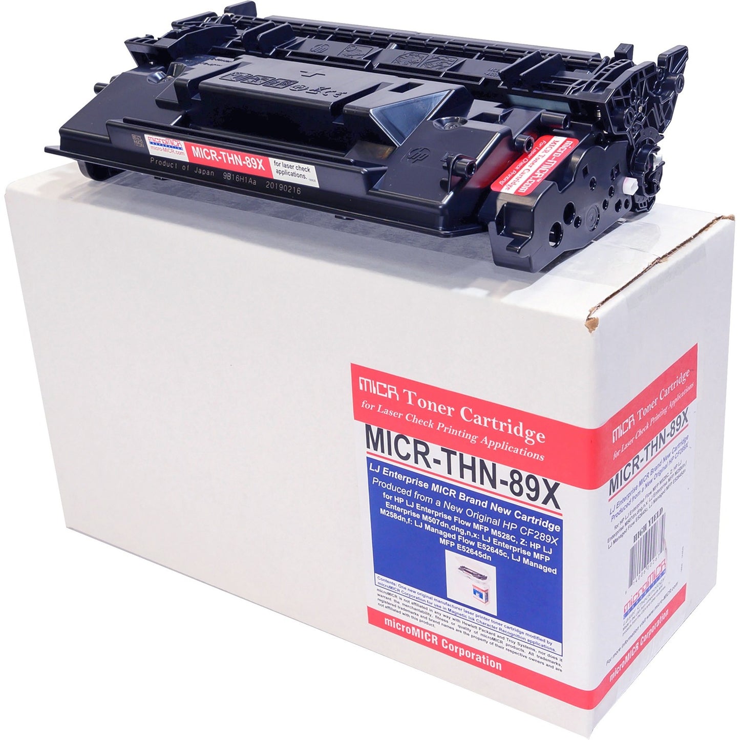 microMICR MICR Toner Cartridge - Alternative for HP 89X (MICRTHN89X)