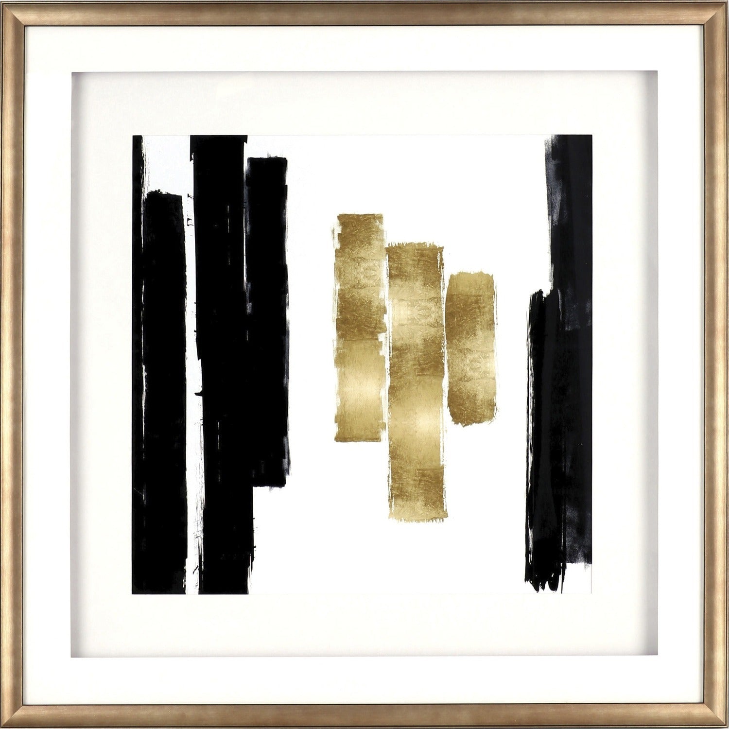 Lorell Blocks I Framed Abstract Artwork (04476)