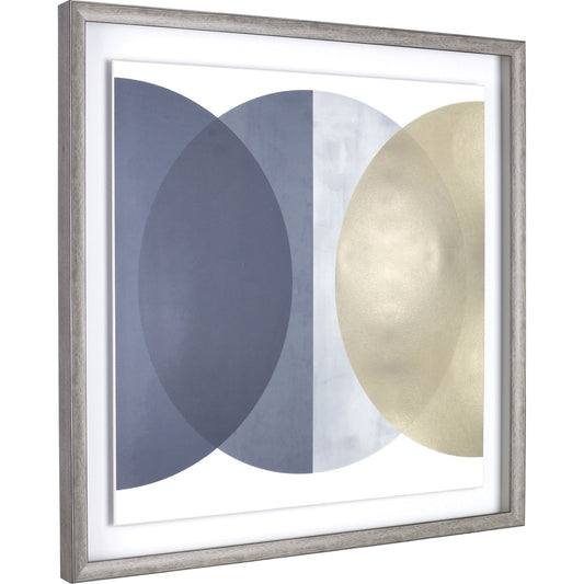 Lorell Circle I Framed Abstract Art (04474)