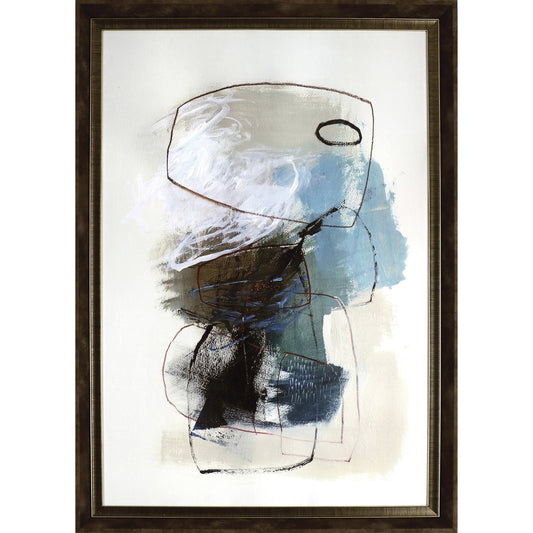 Lorell In The Middle I Framed Abstract Art (04472)