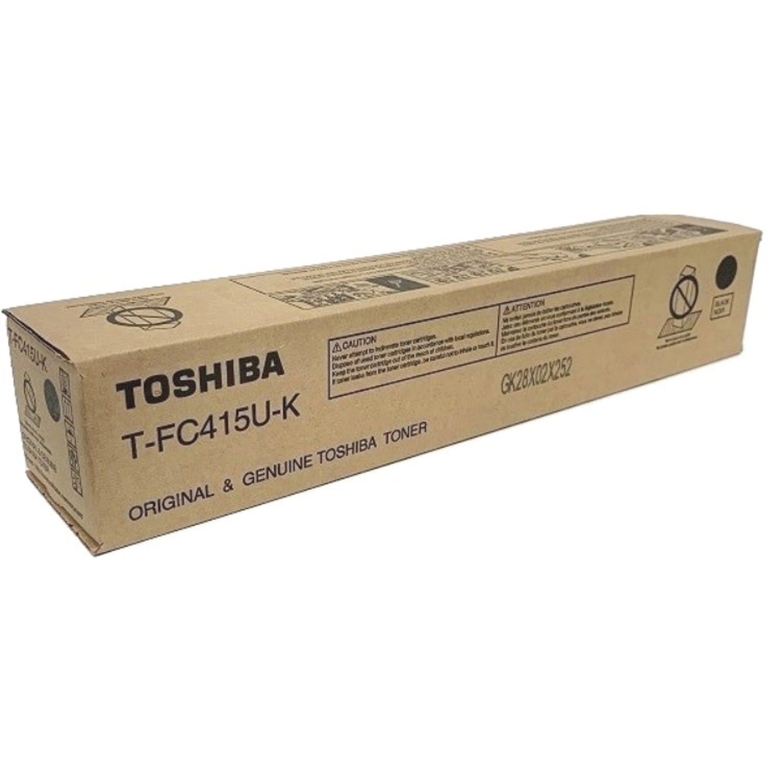 Toshiba Original Laser Toner Cartridge - Black - 1 Each (TFC415UK)