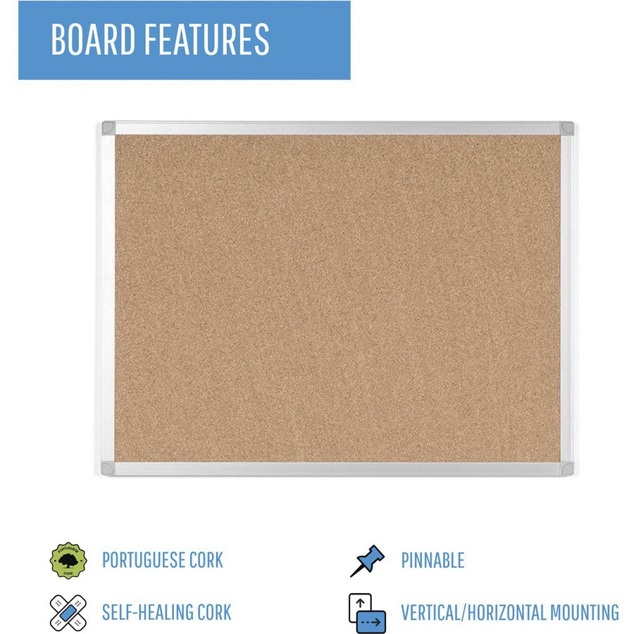 Bi-silque Ayda Cork Bulletin Board (CA02409214)