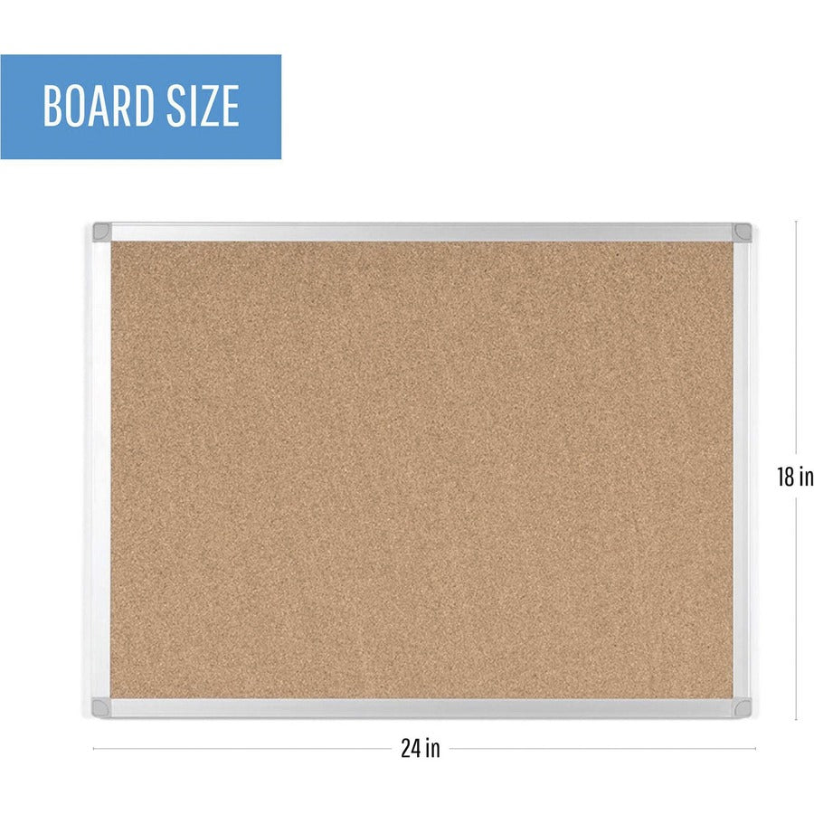 Bi-silque Ayda Cork Bulletin Board (CA02409214)