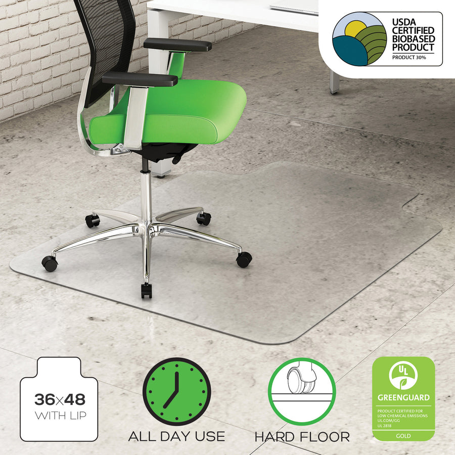 Deflecto Earth Source Hard Floor Chair Mat (CM2E112PB)