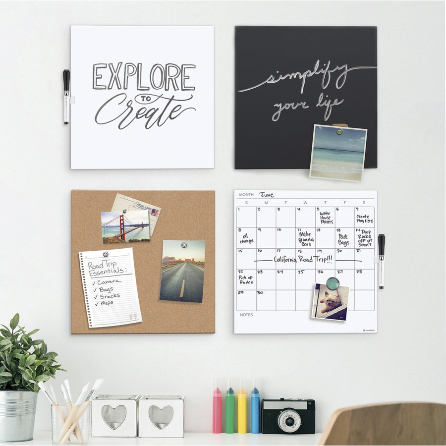 U Brands Magnetic Dry Erase Calendar Board (461U0004)