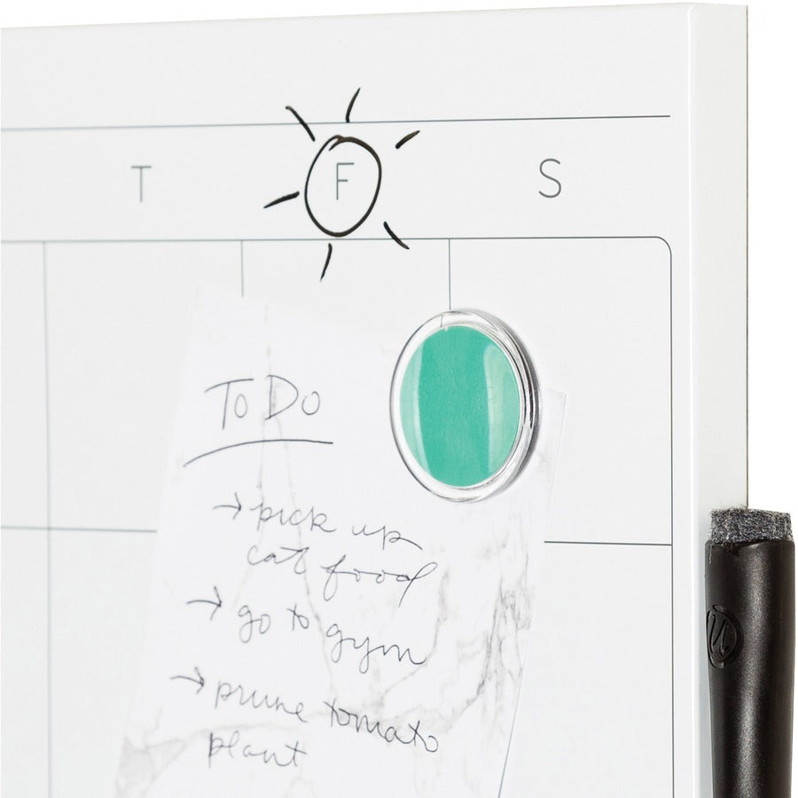 U Brands Magnetic Dry Erase Calendar Board (461U0004)