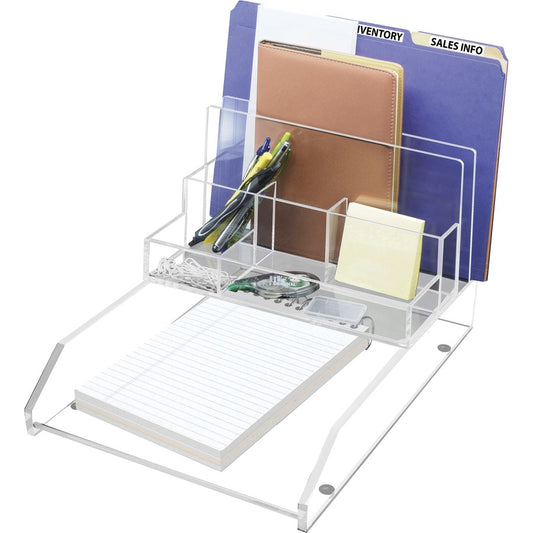 Kantek Acrylic File Sorter Desk Organizer (AD245)