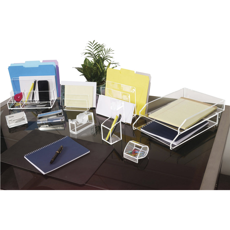 Kantek Acrylic File Sorter Desk Organizer (AD245)