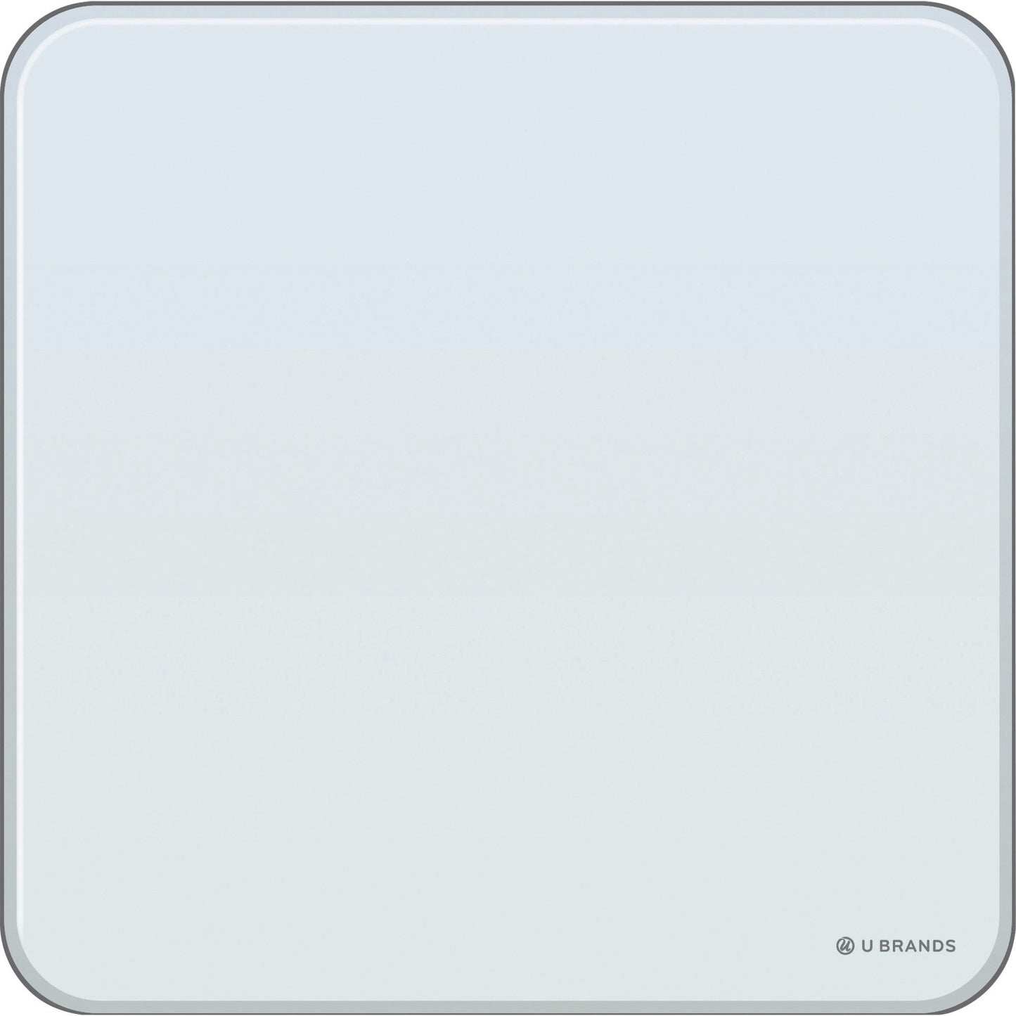 U Brands Square Magnetic Glass Dry Erase Board (2343U0001)