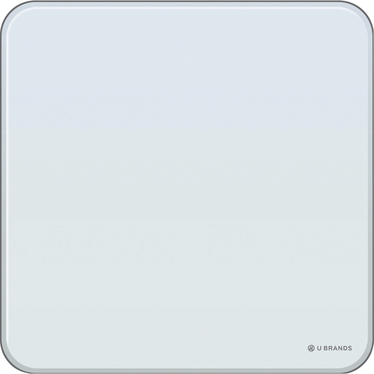 U Brands Square Magnetic Glass Dry Erase Board (2343U0001)