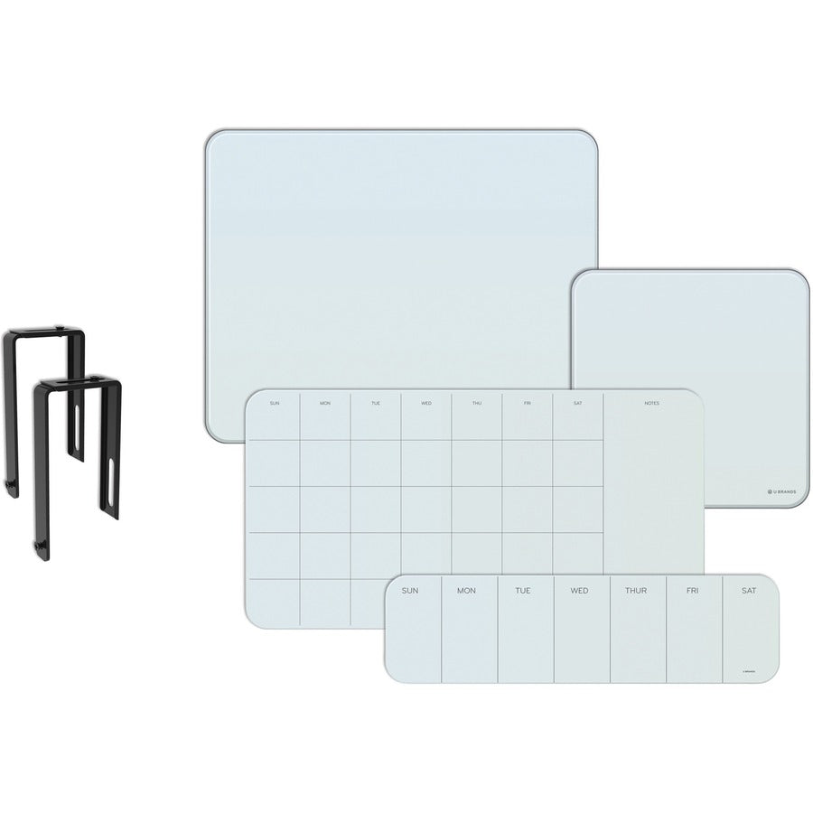 U Brands Frosted Glass Dry Erase Board (3032U0001)