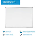 Bi-silque Ayda Steel Dry Erase Board (MA03759214)