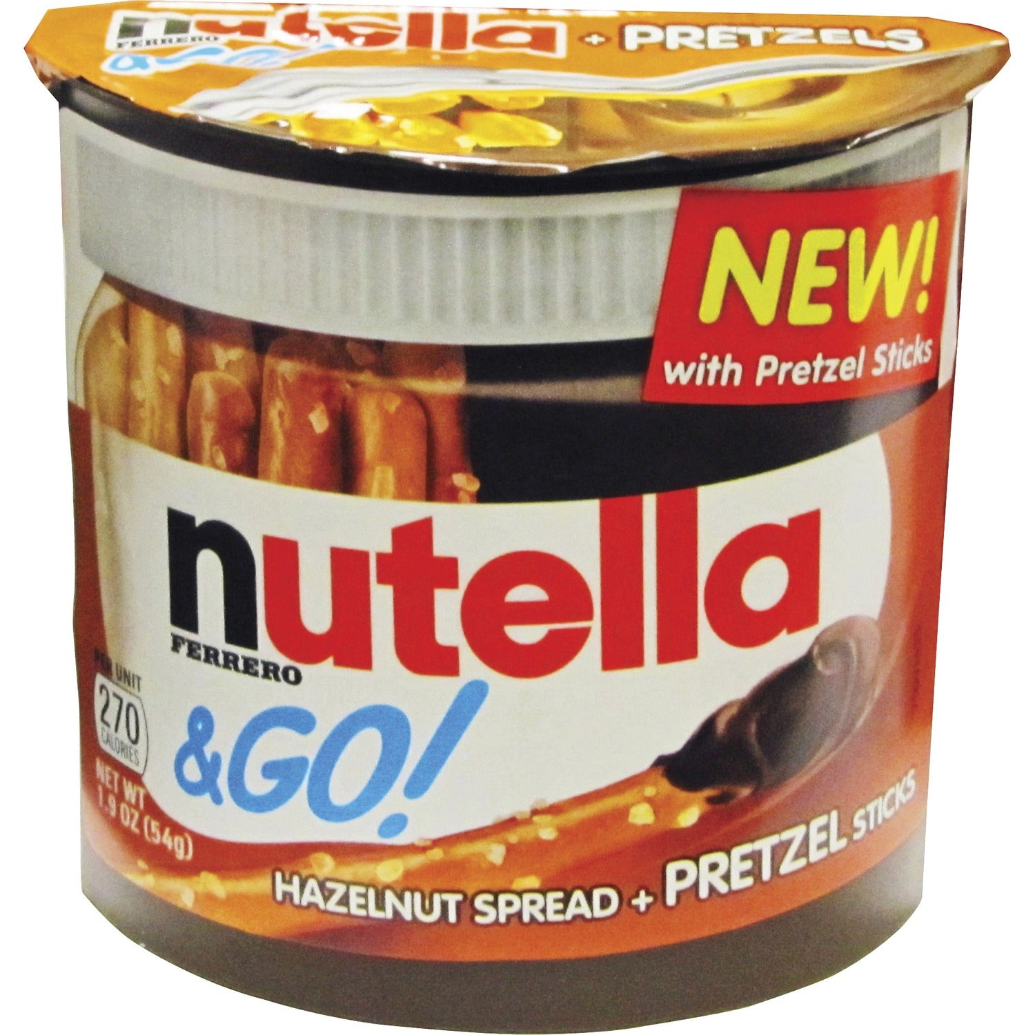 Nutella & GO Hazelnut Spread & Pretzels (80401)