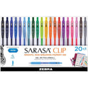 Zebra Pen SARASA Clip Retractable Gel Pen (47220)