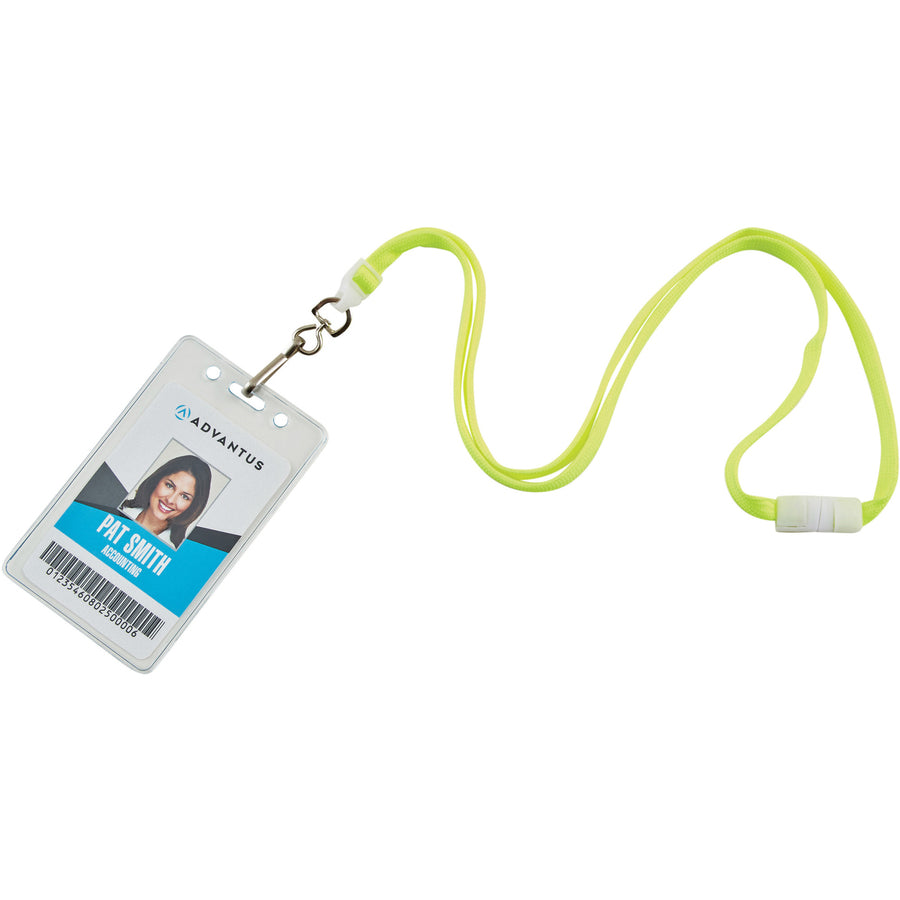 Advantus Neon Breakaway Lanyard (97589)
