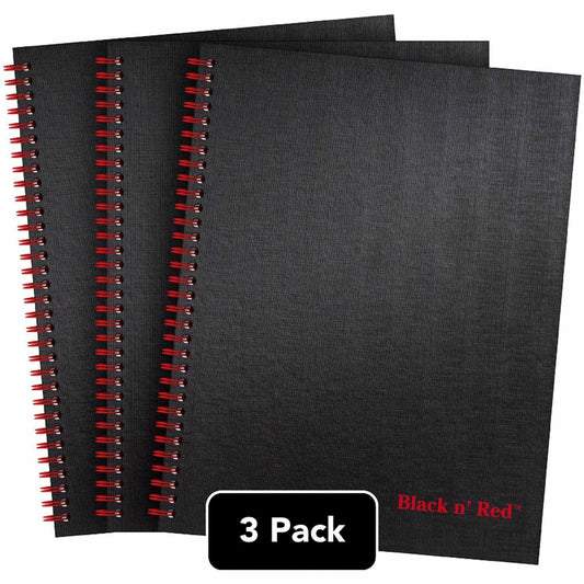 Black n' Red Hardcover Twinwire Business Notebook (400123488)