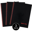 Black n' Red Hardcover Twinwire Business Notebook (400123488)