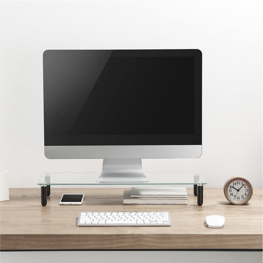 Lorell 4-leg Single-Shelf Monitor Stand (99533)