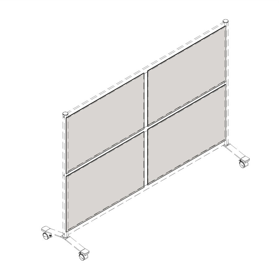 Lorell Adaptable Panel Divider (90278)