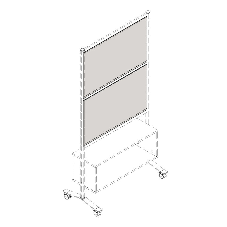 Lorell Adaptable Panel Divider (90278)