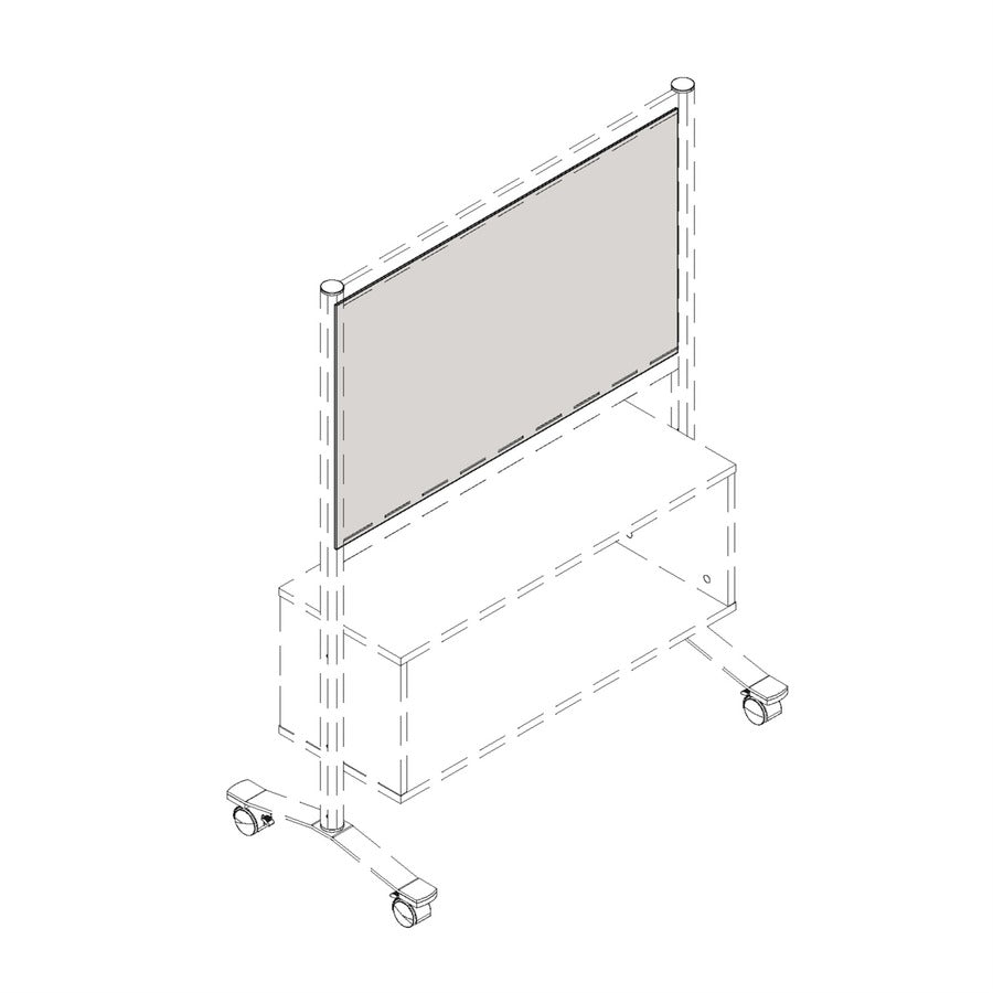 Lorell Adaptable Panel Divider (90278)