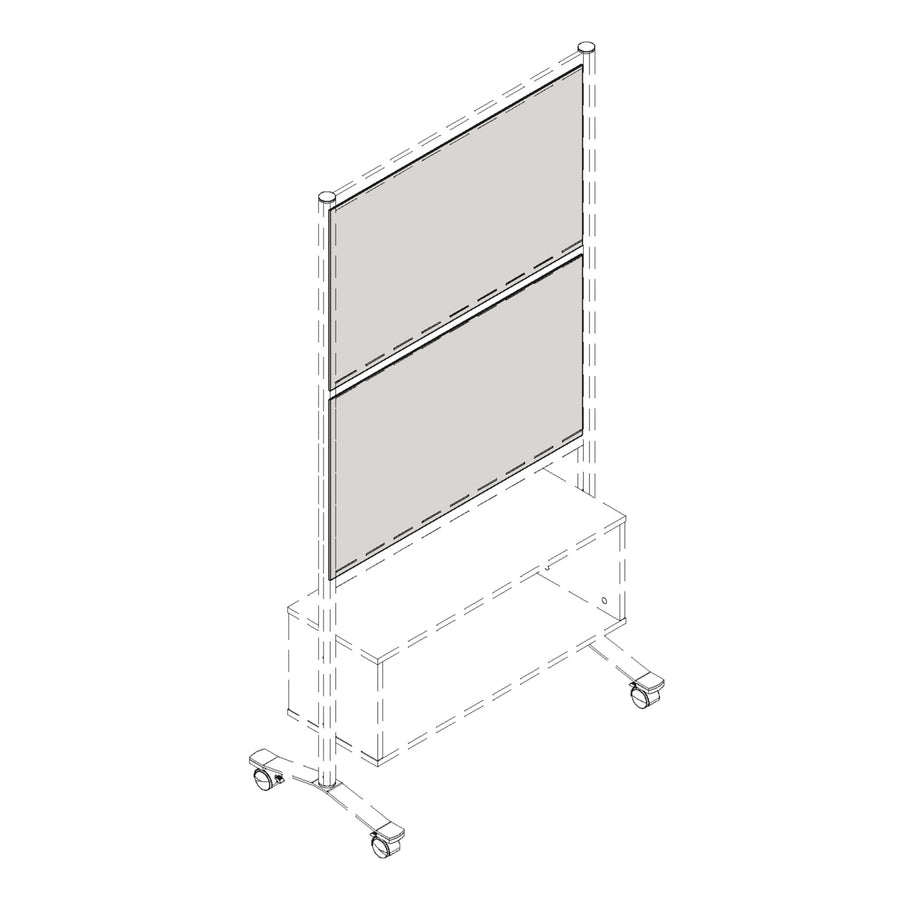 Lorell Adaptable Panel Divider (90279)