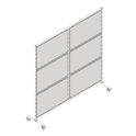 Lorell Adaptable Panel Divider (90276)