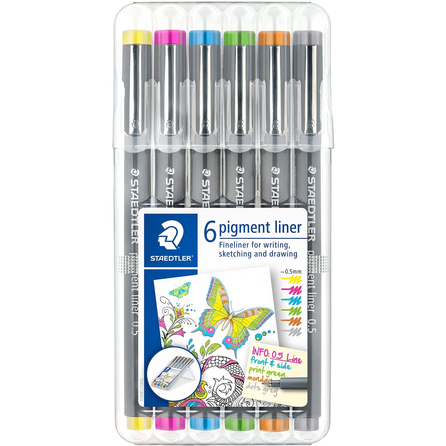 Staedtler Pigment Liner 308 (30805S2SB6)