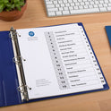  15-tab Custom Table of Contents Dividers (11825)