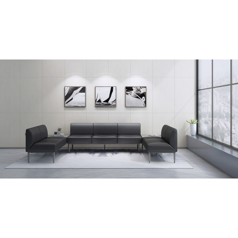 Lorell Contemporary Reception Collection Single Metal Bases (86932)