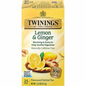 Twinings of London Lemon & Ginger Herbal Tea Bag (09180)