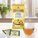 Twinings of London Lemon & Ginger Herbal Tea Bag (09180)