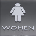 Lorell Women's Restroom Sign (02656)