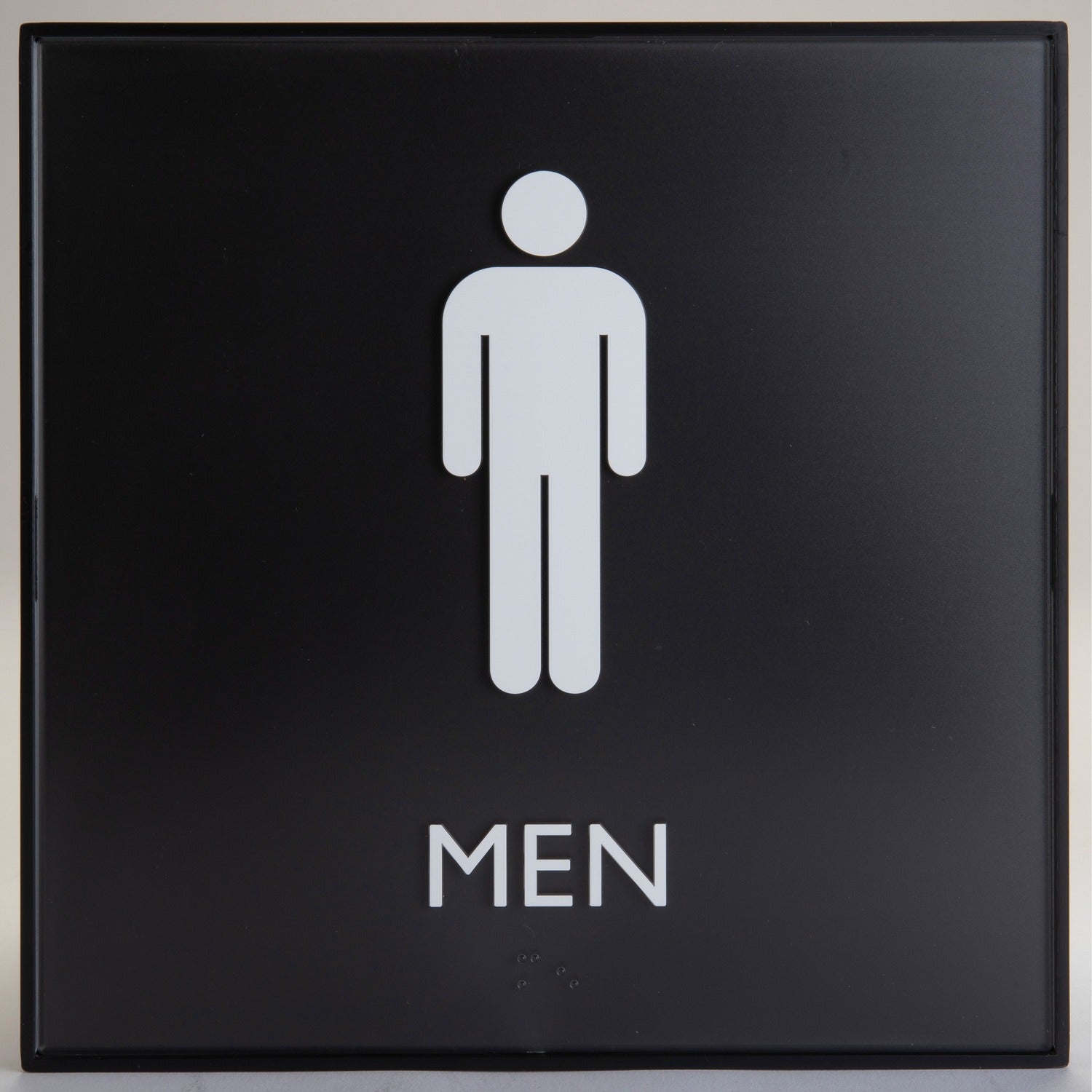 Lorell Men's Restroom Sign (02658)