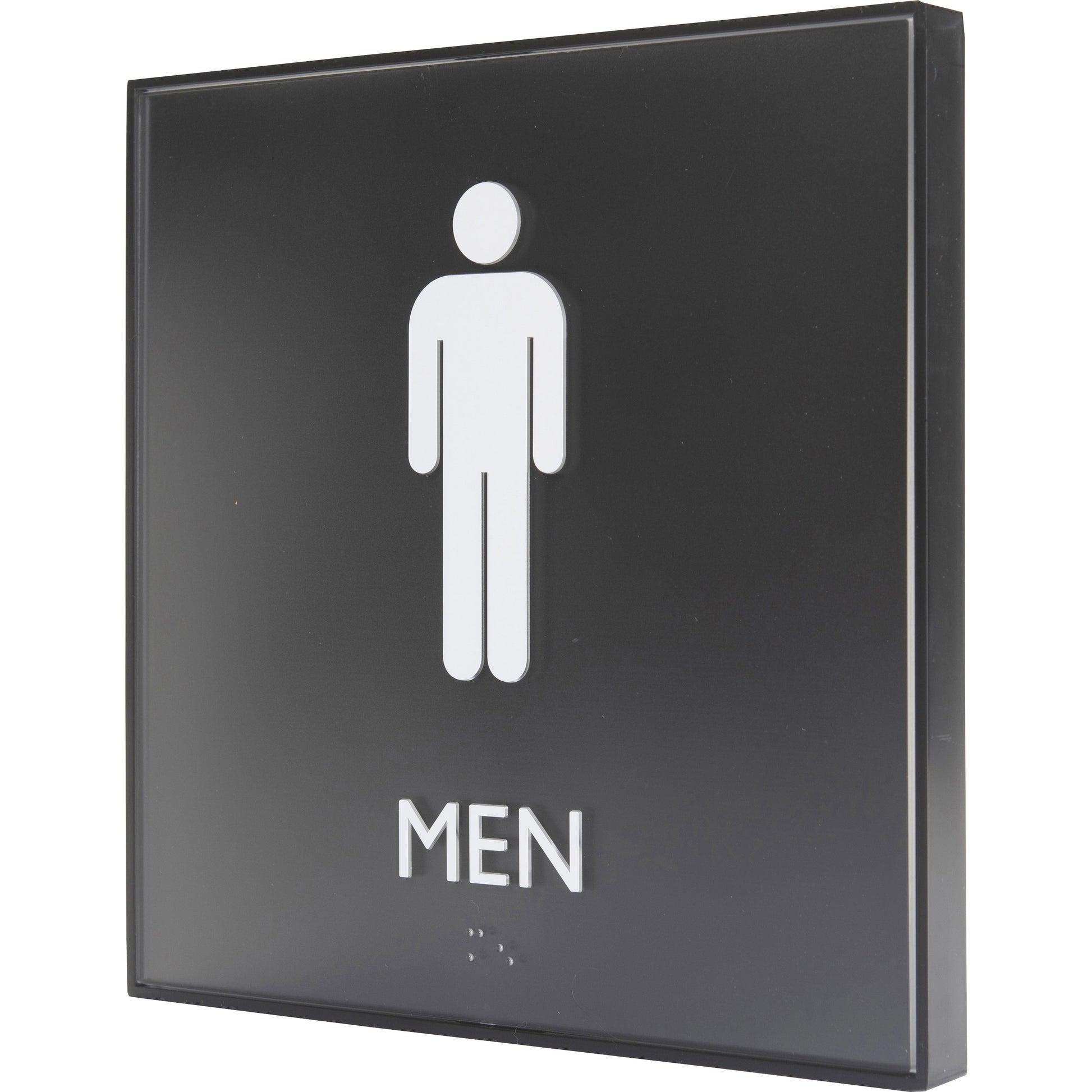 Lorell Men's Restroom Sign (02658)