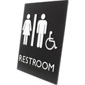 Lorell Unisex Handicap Restroom Sign (02664)