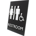Lorell Unisex Handicap Restroom Sign (02664)