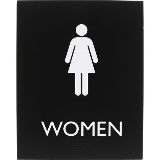 Lorell Women's Restroom Sign (02665)