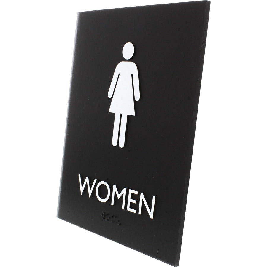 Lorell Women's Restroom Sign (02665)