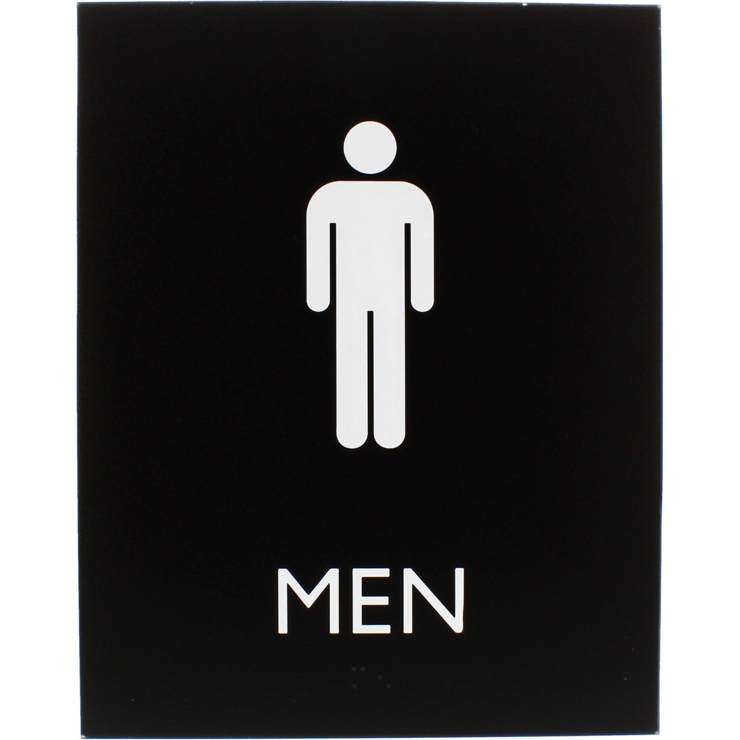 Lorell Men's Restroom Sign (02667)