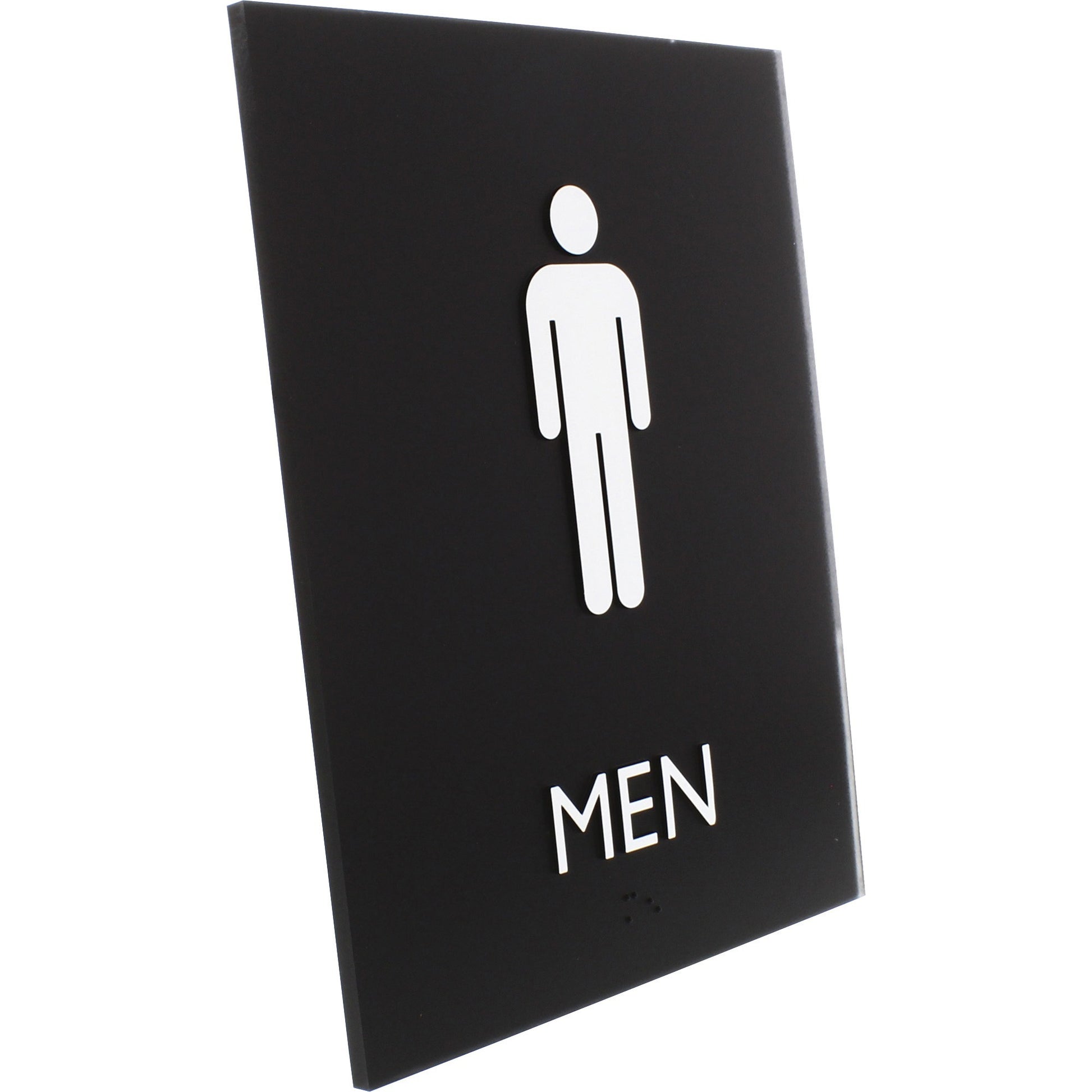 Lorell Men's Restroom Sign (02667)
