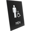 Lorell Men's Handicap Restroom Sign (02668)