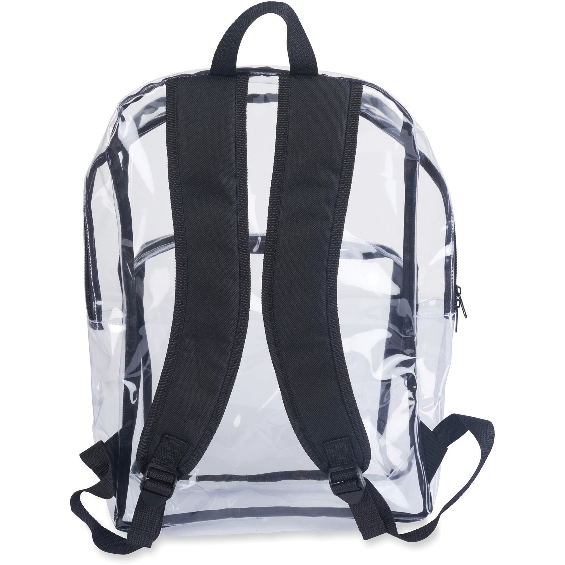 Tatco Carrying Case (Backpack) Notebook - Clear, Black (63225)