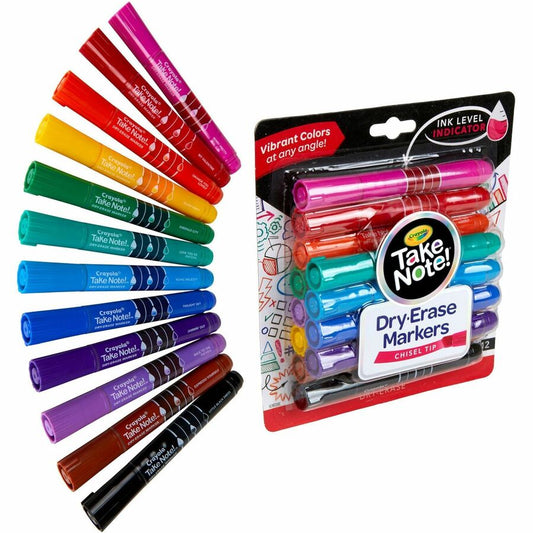 Crayola Take Note! Dry Erase Markers (586545)