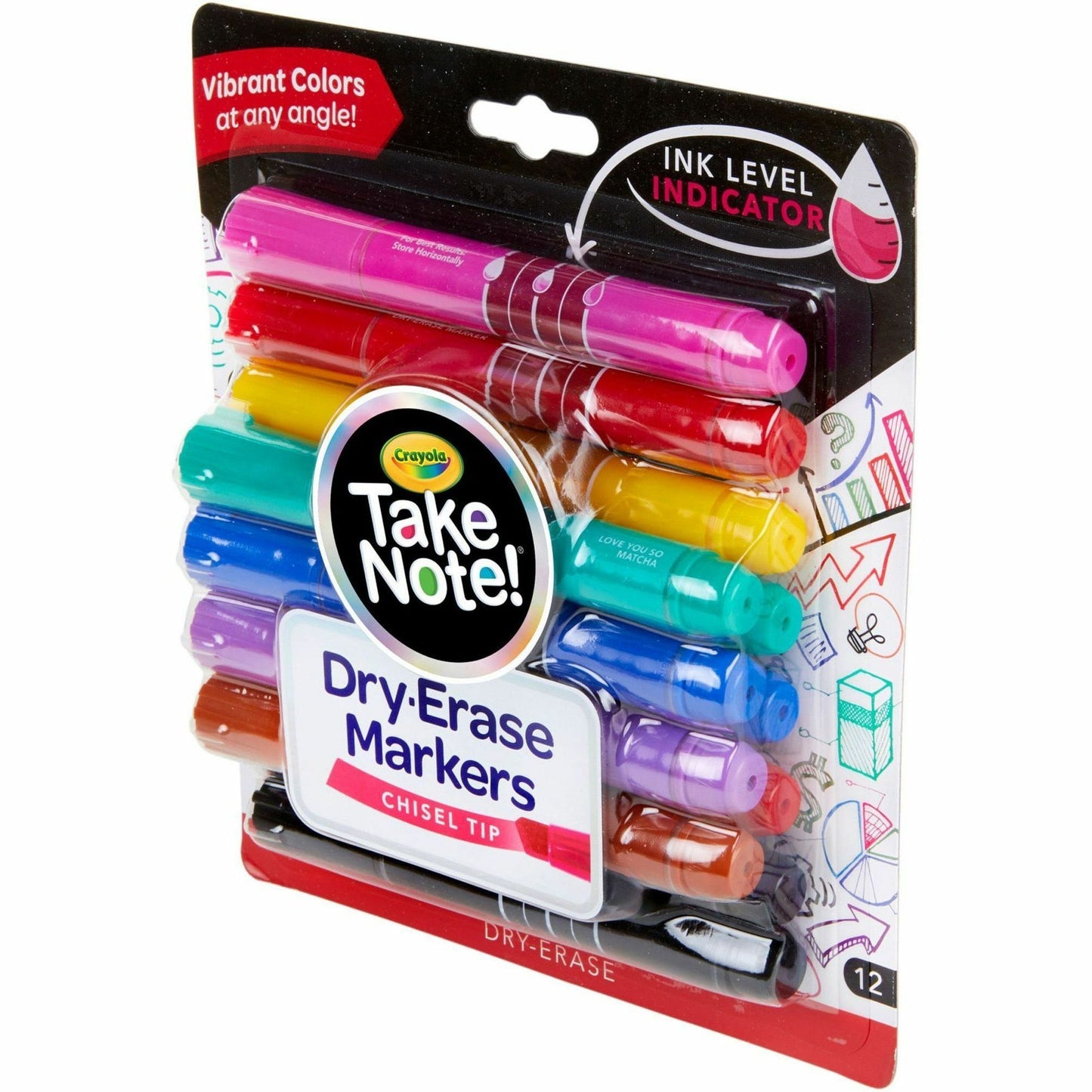 Crayola Take Note! Dry Erase Markers (586545)